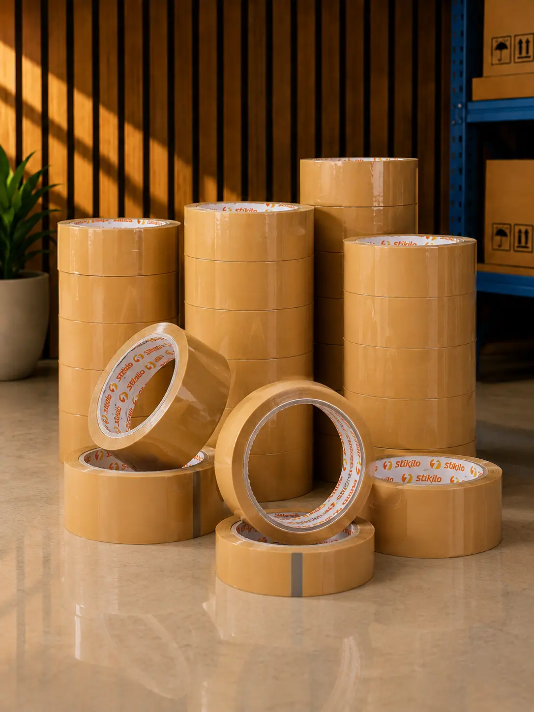 Brown BOPP Tape